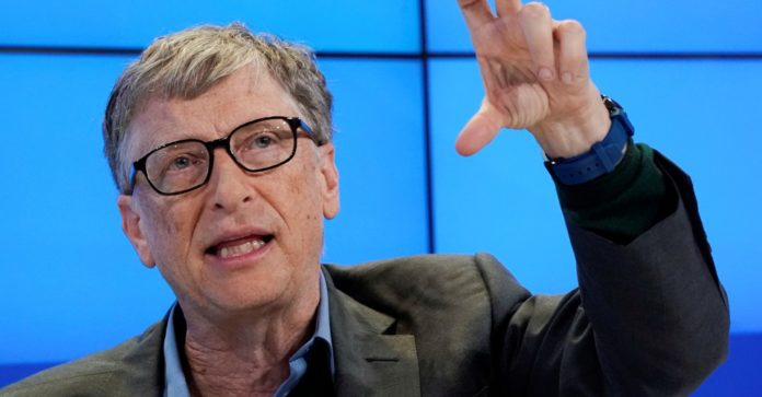 Bill Gates, Co-Chair of Bill & Melinda Gates Foundation, attends the World Economic Forum (WEF) annual meeting in Davos
